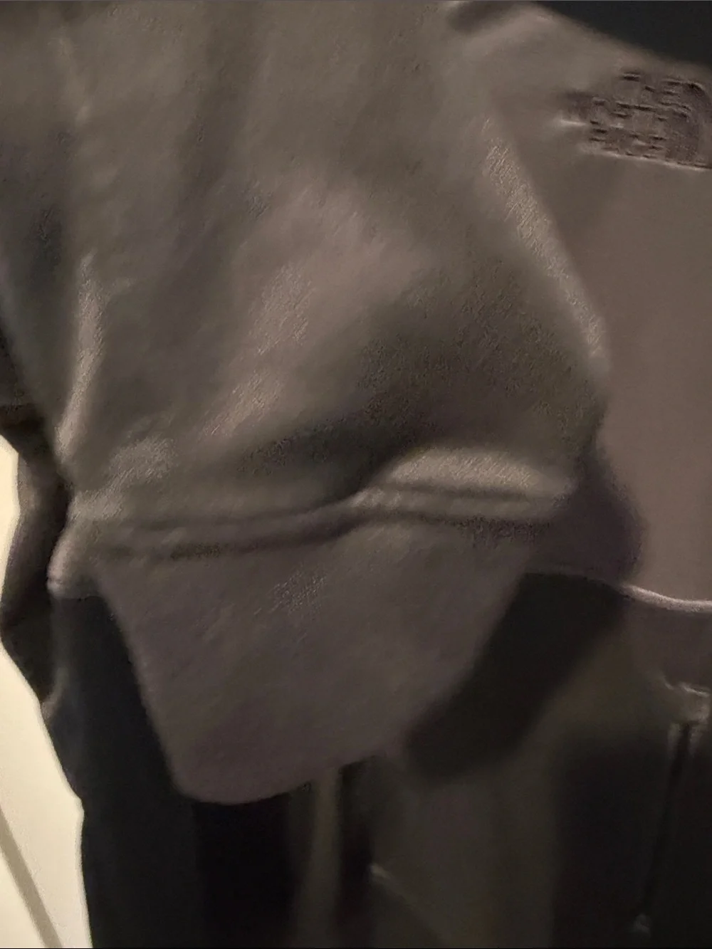 The North Face Men’s Black and Gray Performance Full-Zip Jacket -XL